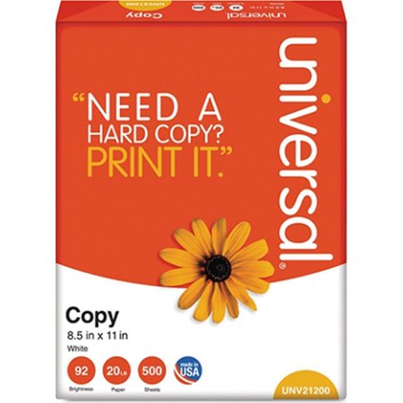 UNIVERSAL Universal 233532 11 x 17 in. White Office Paper - 2500 per Case 233532